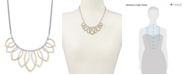 Lucky Brand Two-Tone Petal Statement Necklace